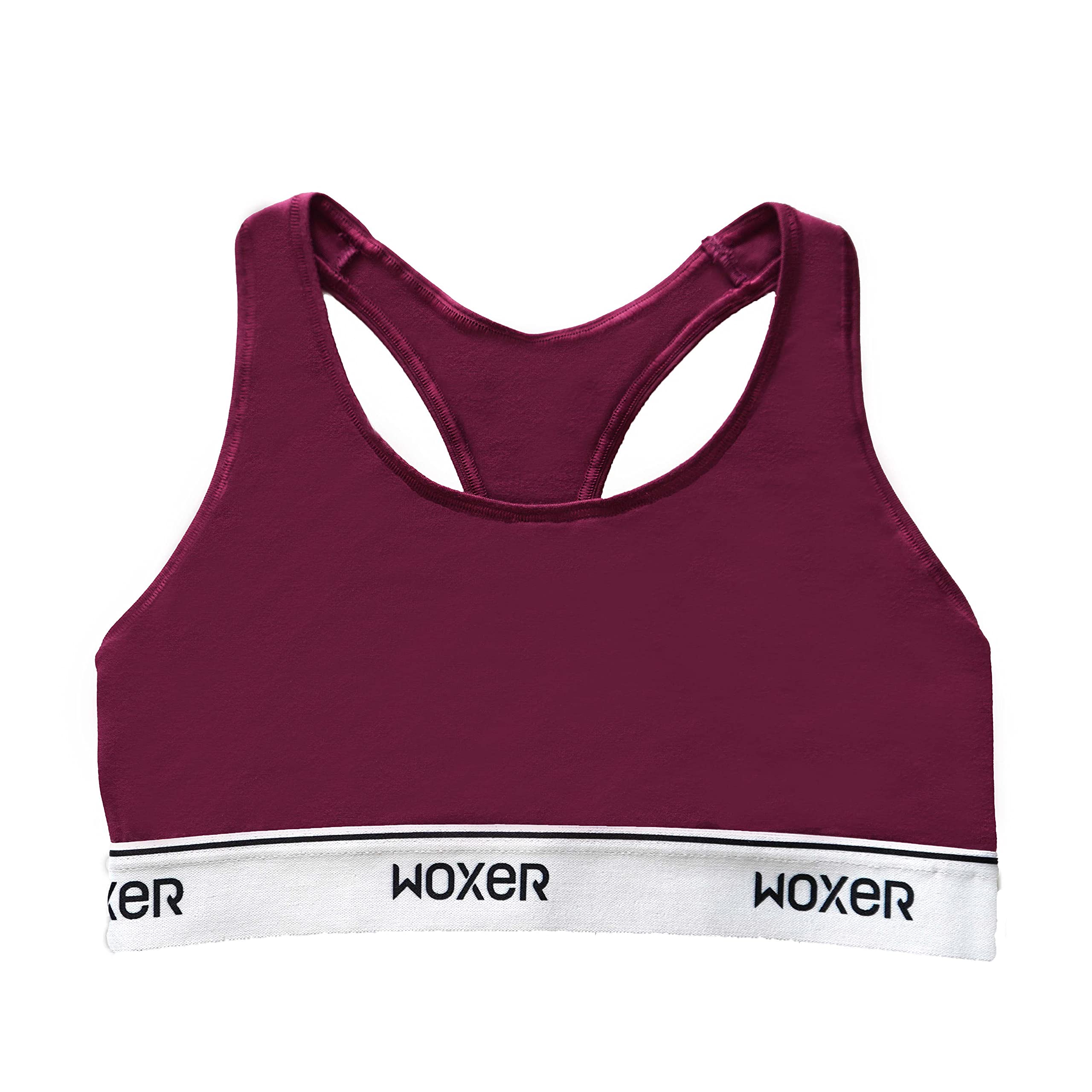 Woxer Boss Bralette for Women – Wireless, Seamless Racerback – Modal Sports Bra, Lounge, Sleep Bralette, Wireless Bra - Image 5