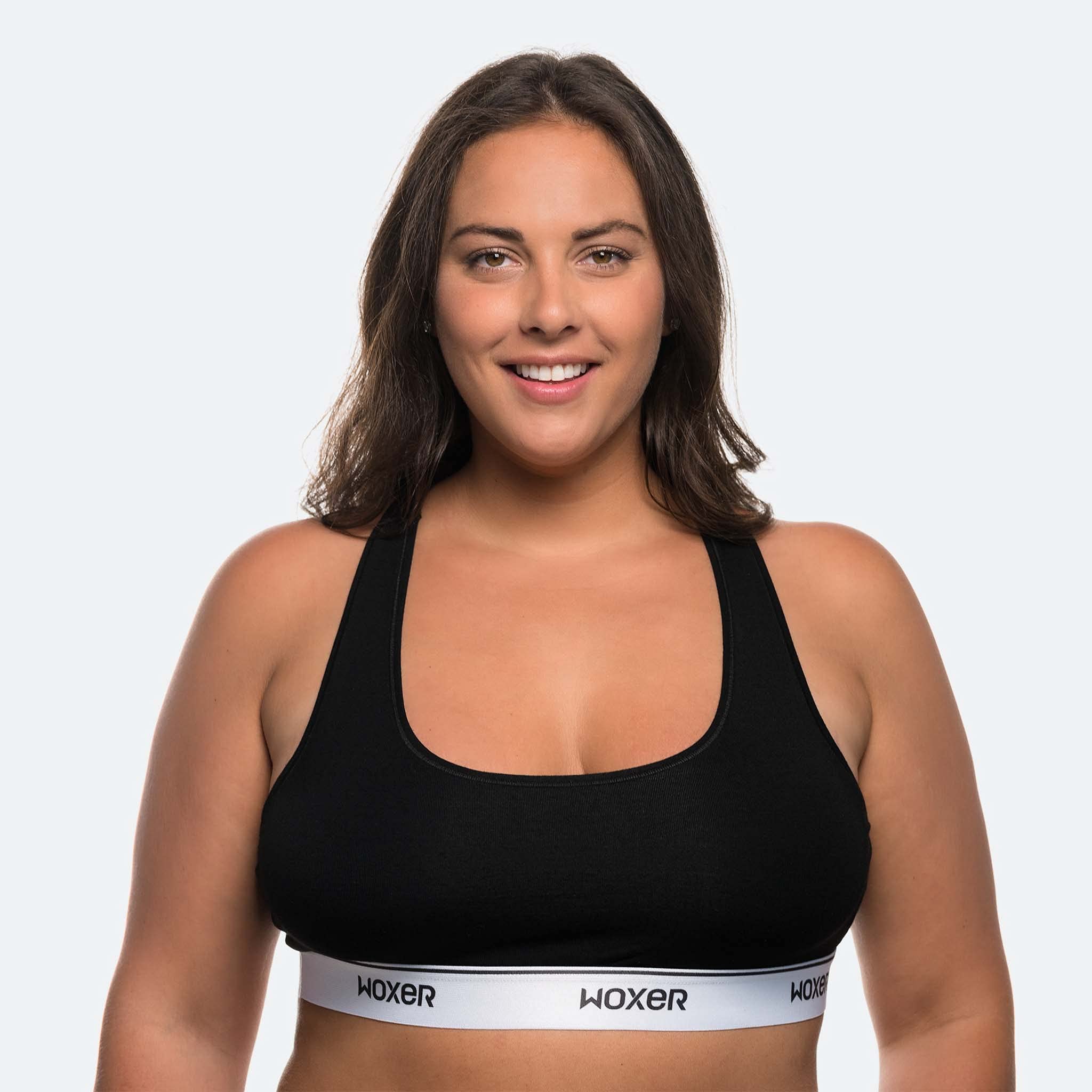 Woxer Boss Bralette for Women – Wireless, Seamless Racerback – Modal Sports Bra, Lounge, Sleep Bralette, Wireless Bra - Image 3