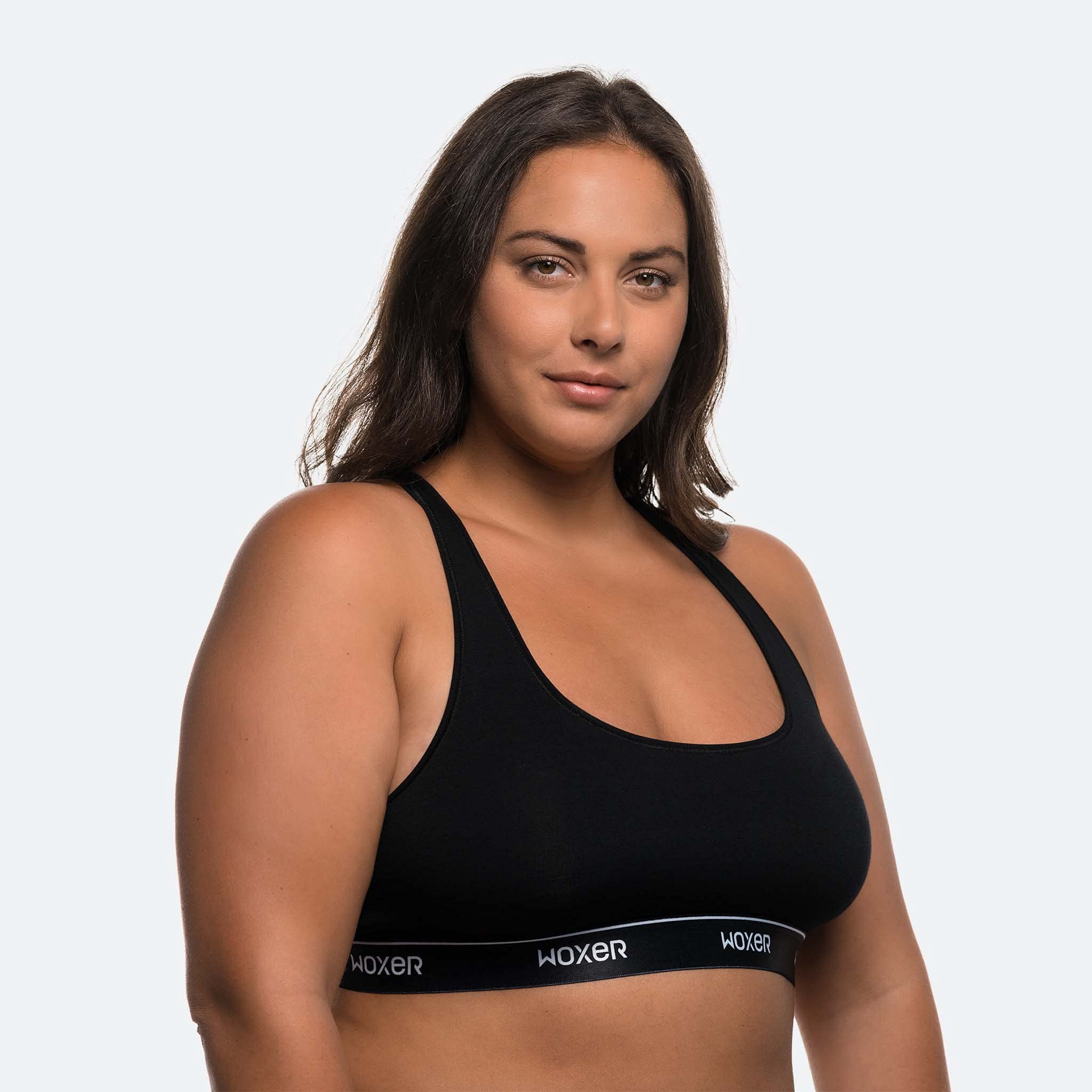 Woxer Boss Bralette for Women – Wireless, Seamless Racerback – Modal Sports Bra, Lounge, Sleep Bralette, Wireless Bra - Image 4