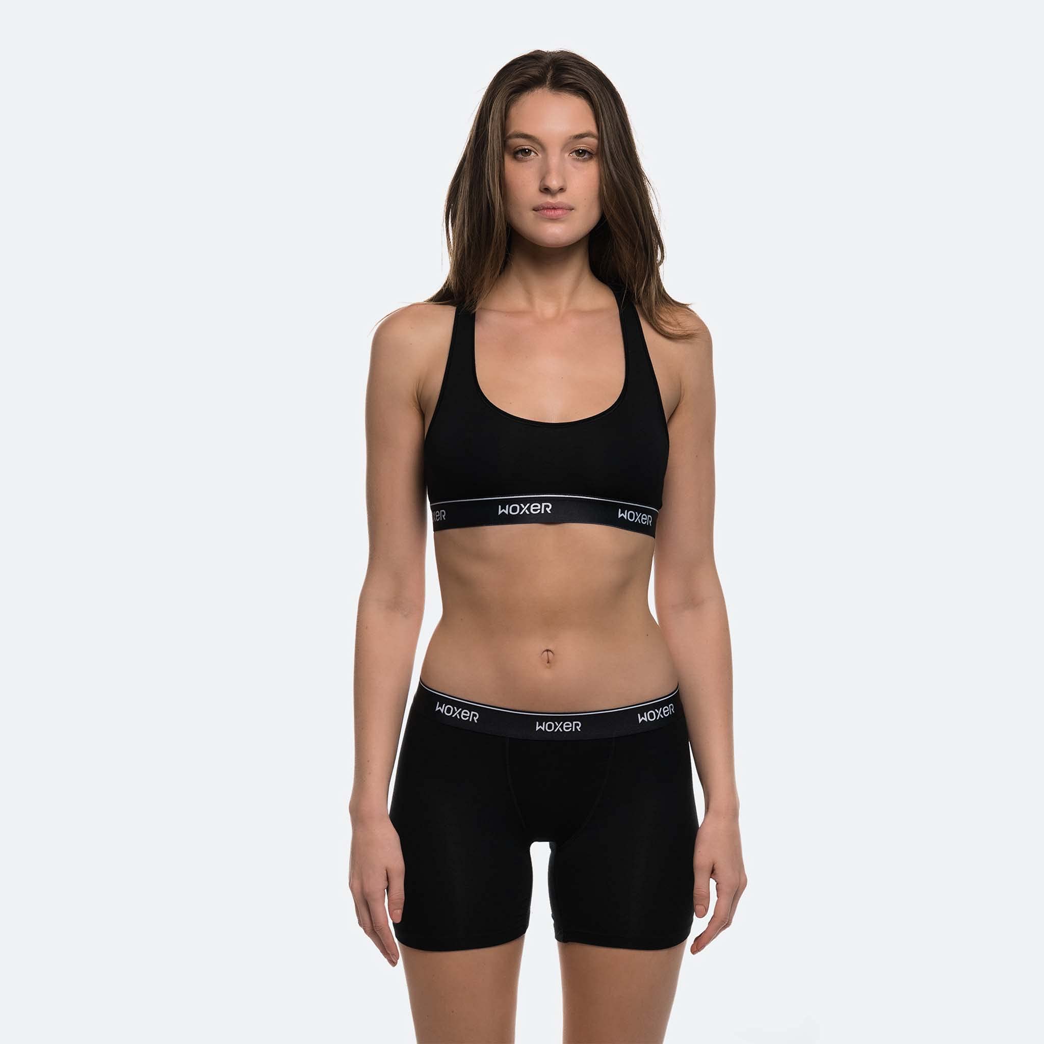 Woxer Boss Bralette for Women – Wireless, Seamless Racerback – Modal Sports Bra, Lounge, Sleep Bralette, Wireless Bra - Image 8