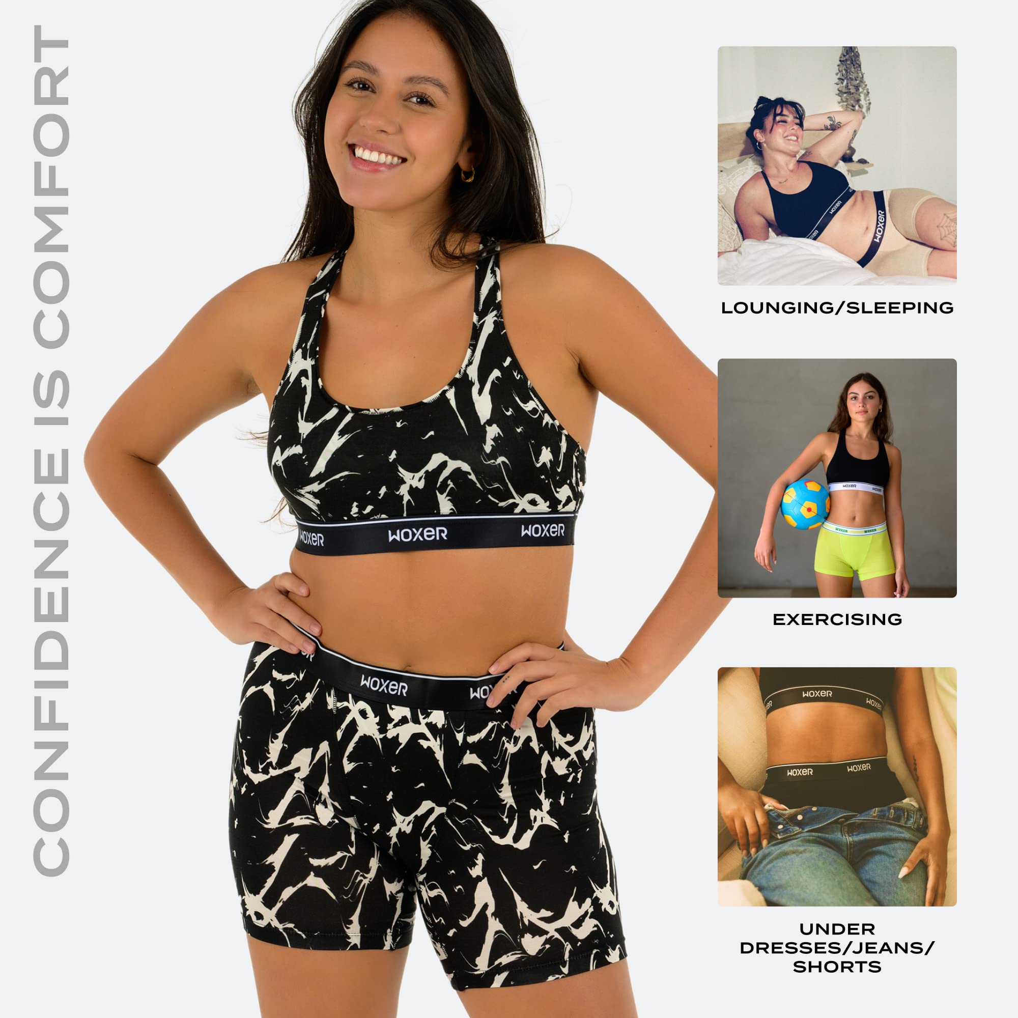 Woxer Womens Baller 5" High Waisted Boy Shorts Underwear – Seamless Boxer Briefs, Boyshort Panties, No Show Women’s Boxers - Image 5