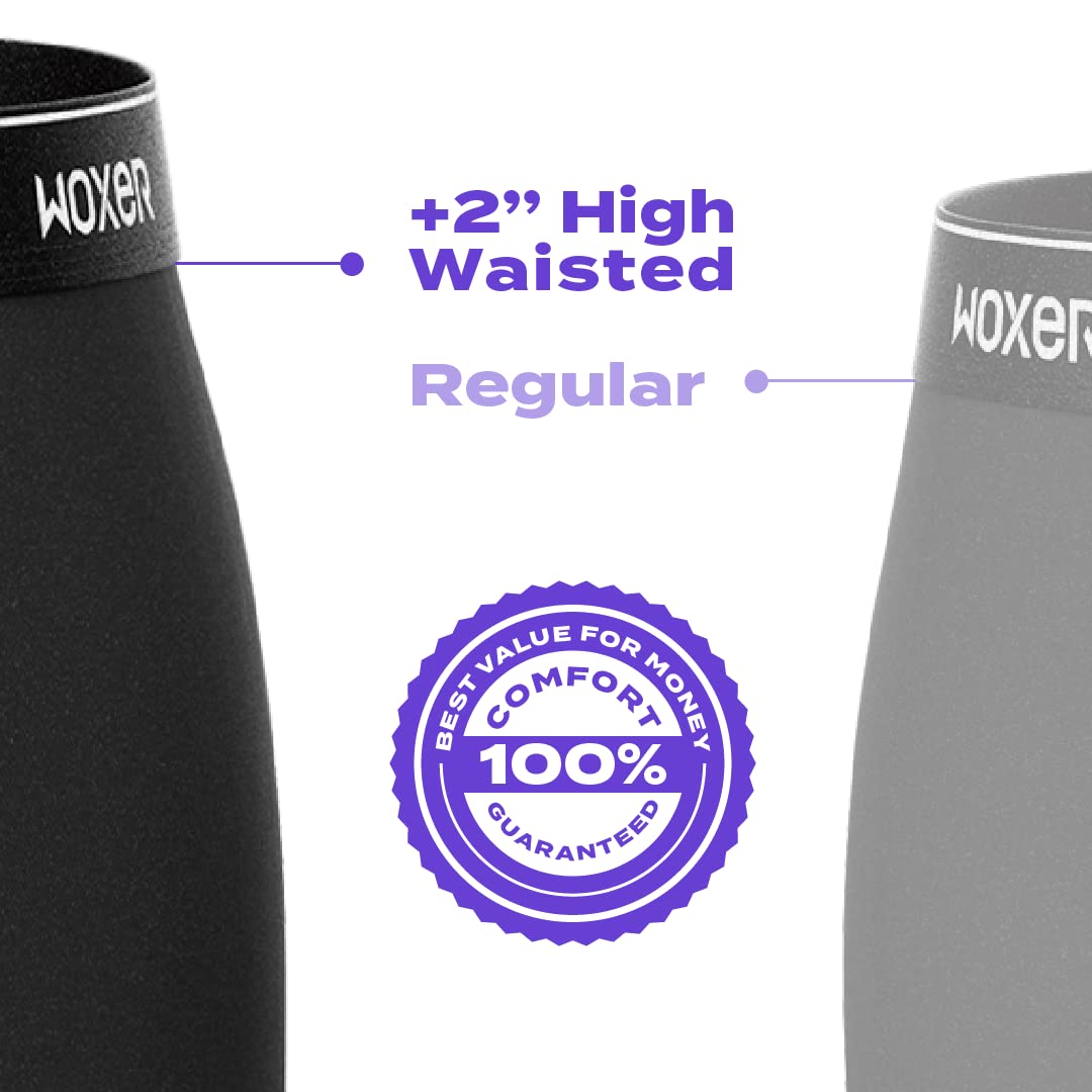 Woxer Womens Baller 5" High Waisted Boy Shorts Underwear – Seamless Boxer Briefs, Boyshort Panties, No Show Women’s Boxers - Image 5