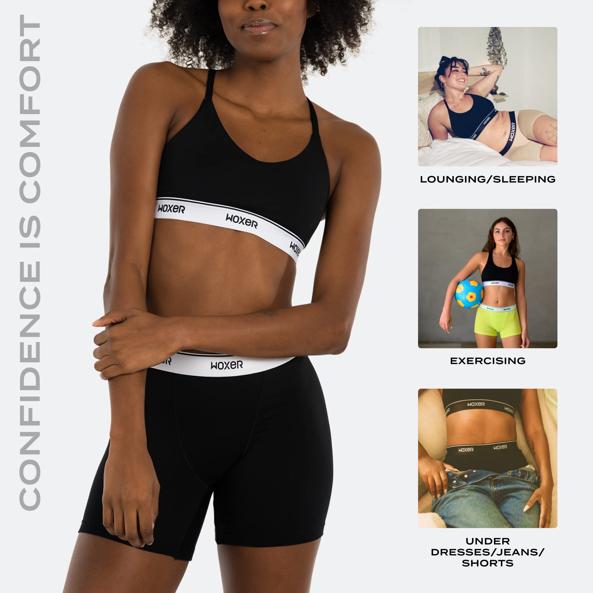 Woxer Womens Baller 5" High Waisted Boy Shorts Underwear – Seamless Boxer Briefs, Boyshort Panties, No Show Women’s Boxers - Image 5